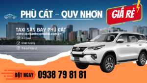 Dịch vụ đi ghép Taxi từ Sân bay Phù Cát về Quy Nhơn chỉ 100k