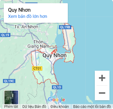 Bản đồ Quy Nhơn