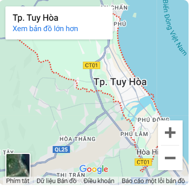 Bản đồ Quy Nhơn