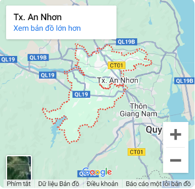 Bản đồ Quy Nhơn