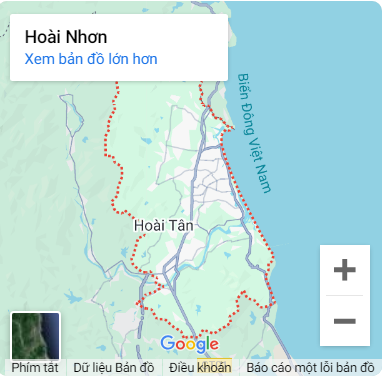 Bản đồ Quy Nhơn